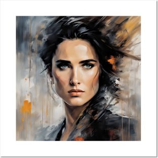 watercolors with  Jennifer Connelly Posters and Art